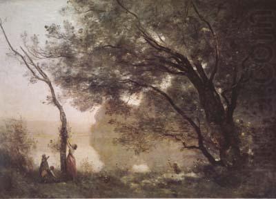 Jean Baptiste Camille  Corot Souvenir de Mortefontaine (mk11)